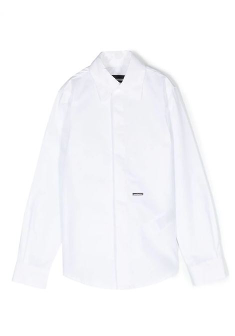 Camicia con logo DSQUARED2 JUNIOR | DQ1177 D007DDQ100